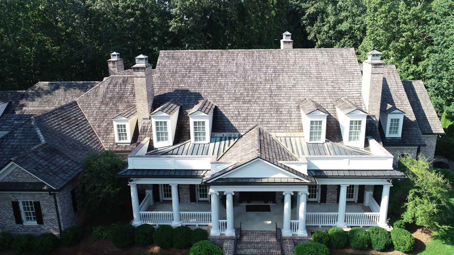 Murphy cedar shake roof project (before) | KTM Roofing